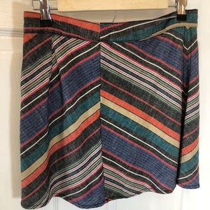 Free People Striped Skirt